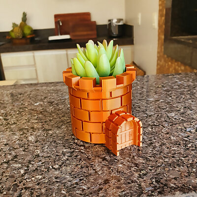 Mario Castle Vase