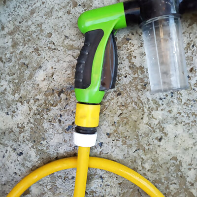 Garden hose fitting nut M28
