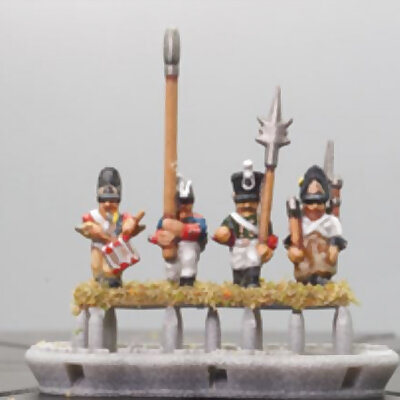 Europe Asunder Free Sample Pack Supportless 6mm Napoleonic Miniatures