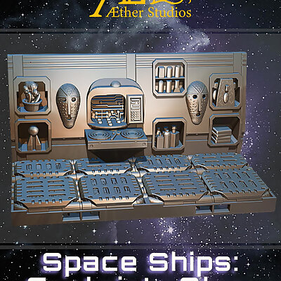 SPACE SHIPS CAPTAIN’S QUARTERS