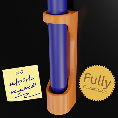 Fully Customizable Pen Holder Fridge Magnet