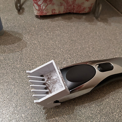 Wahl Clipper Guard with Bin to Catch Clippings