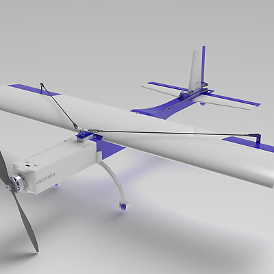 3D Printable RC Plane BowerBird