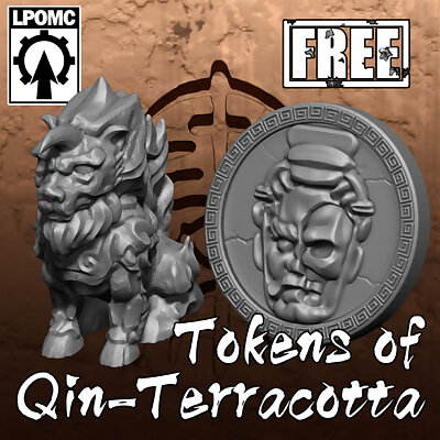 QinTerracotta Tomb king tokens FREE