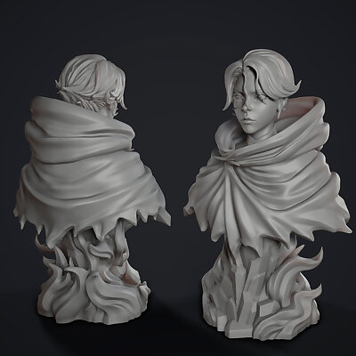 Sypha from castlevania bust