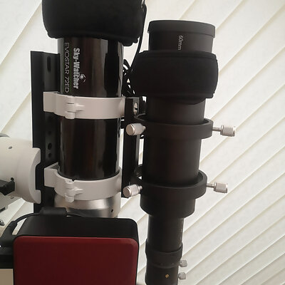 60mm Guide scope to Main scope Adaptor plate