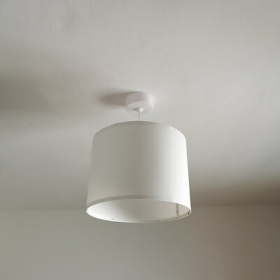 Lamp ceiling cup and mount