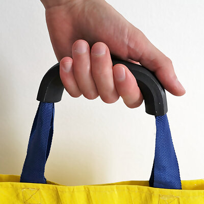 Shopping bag handle