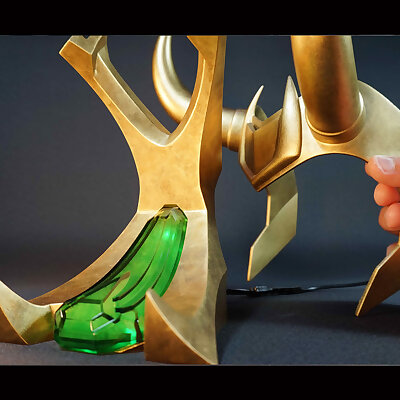Custom Display Stand for Loki’s Crown