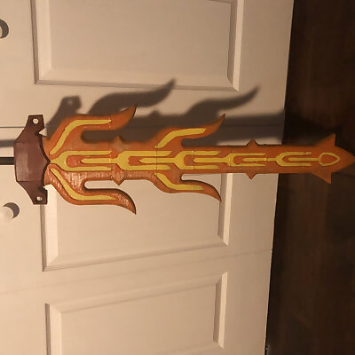 Great Flame Blade The Legend of Zelda Breath of the Wild