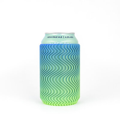 Wavy Can Coozie