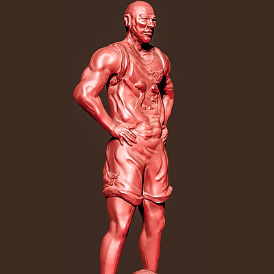 Michael Jordan 3d figure