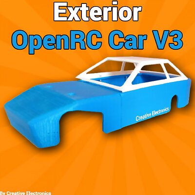 Open RC Car V3  Exterior