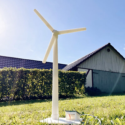 solar powered wind turbine