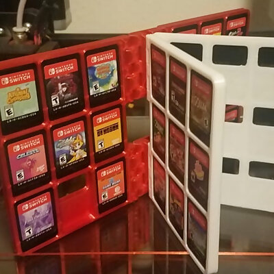 The Book Foldable Nintendo Switch Game Cartridge Case V10
