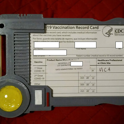 Fifth Element Multipass Covid Vaccination Card Holder