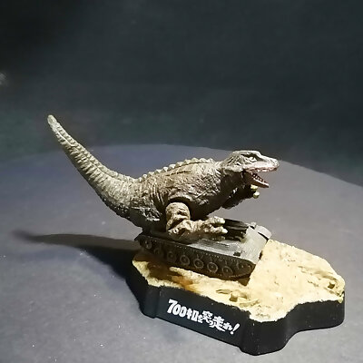 Dinosaur sculpture（generated by revopoint pop）