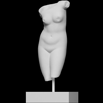 Statuette of Aphrodite Anadyomene rising