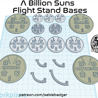 A Billion Suns  Named Flight Bases and Pegs