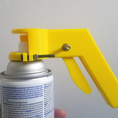 Spray Can Handle and Trigger