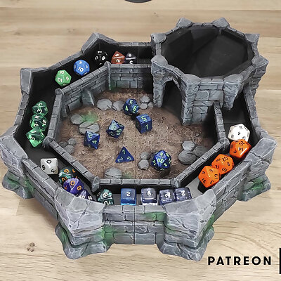 Dice tower  Tray