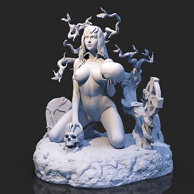 Vampirella stls for 3d print 3D print model
