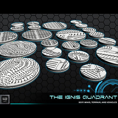 1  2 Round Scifi Bases  The Ignis Quadrant