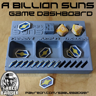 A Billion Suns  Game Dashboard