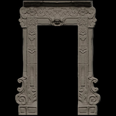 Baroque portal in Acireale