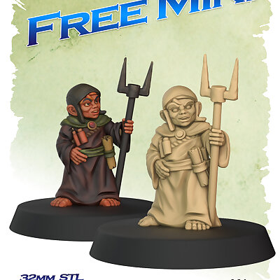 Halfling Wizard for Dungeons  Dragon RPG and Fantasy Boardgames