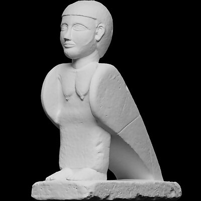 Egyptian Babird woman statuette