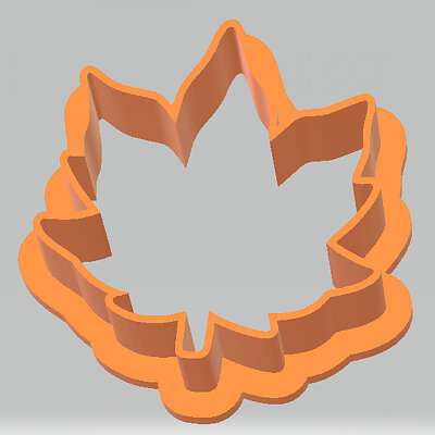 CookieClay cutter  Maple Leaf