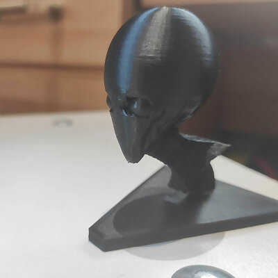 Alien head inspired by XCOM