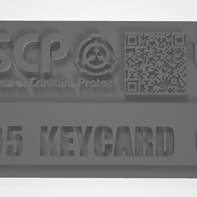 05 keycard from the SCP foundation