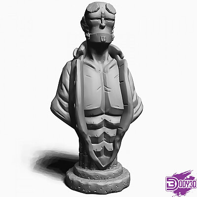 HellBoy Bust Supportless