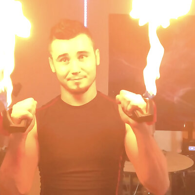 Pyro Gauntlet  Fire Bending  Avatar Flame Fist