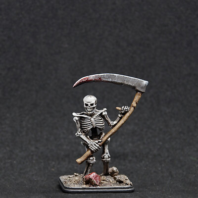 HeroQuest skeleton resculpt