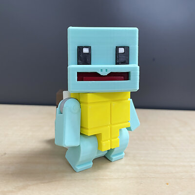 Pokemon Quest Articulated Squirtle Toy