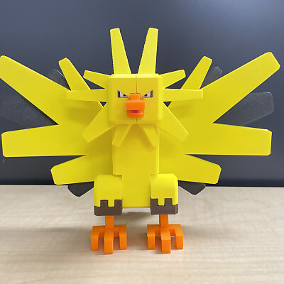 Pokemon Quest Articulated Zapdos Toy