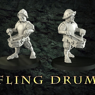 Halfling drummer