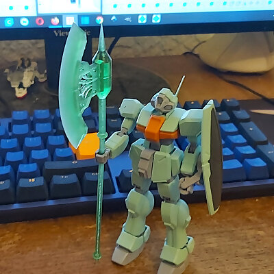 Gundam 2 handed axe