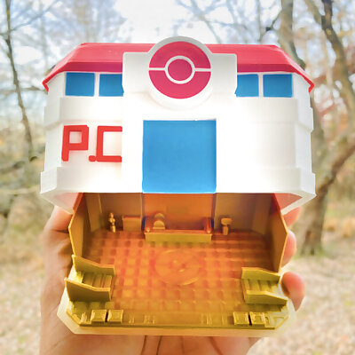 PokéCenter  Pokémon Multipart  with Interior