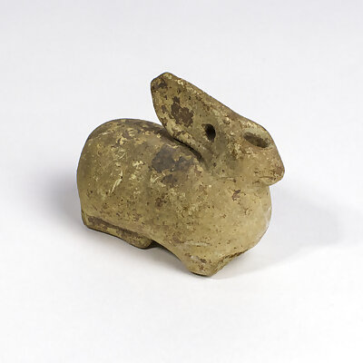 Ceramic figure of a rabbit