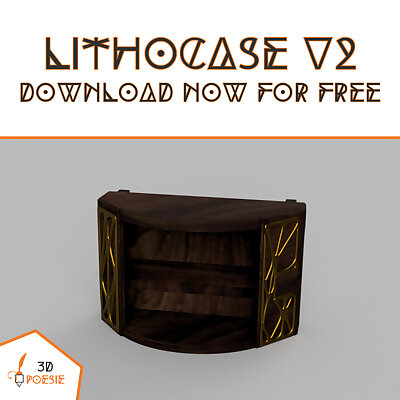 Lithocase V2  Lithophane Lamp by 3D Poesie