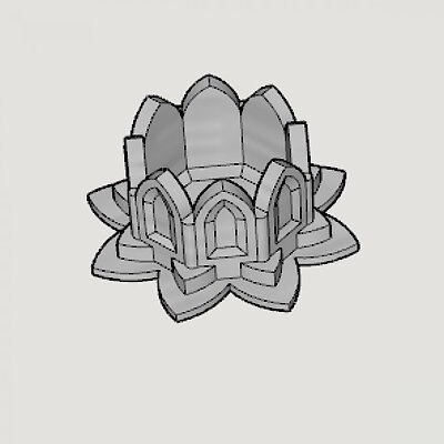 Hookah lotus charcoal holder