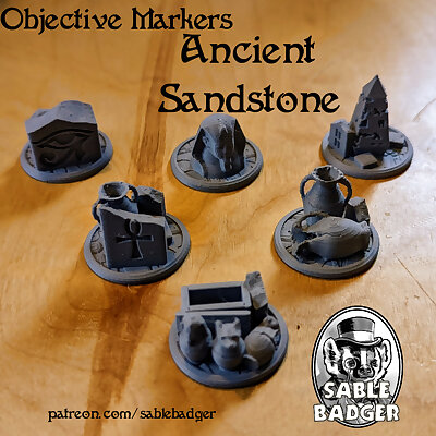 Objective Markers  Ancient Sandstone