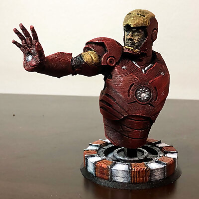 Iron Man MK3  Bust Statue No supports