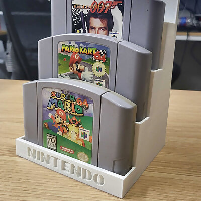 Nintendo 64 4 Slot Game Cartridge Stand