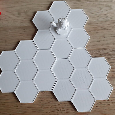 Large hexagon tile