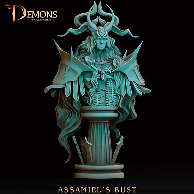 Bust of Assamiel Daimos of Awe